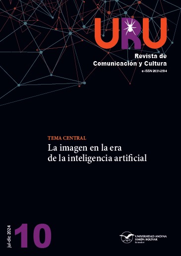 Portada de Uru, número 10, 2024: La imagen en la era de la inteligencia artificial